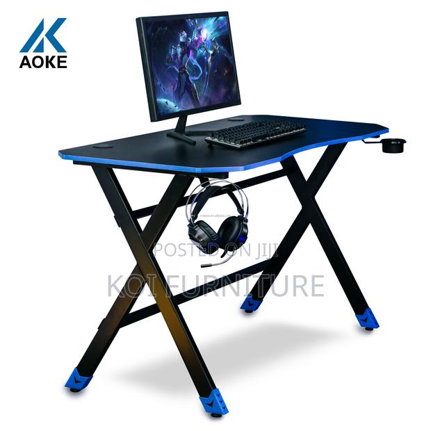Office Desk; X-Shaped Gaming Desk - thumbnail 2