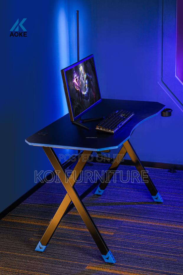 Office Desk; X-Shaped Gaming Desk - thumbnail 5