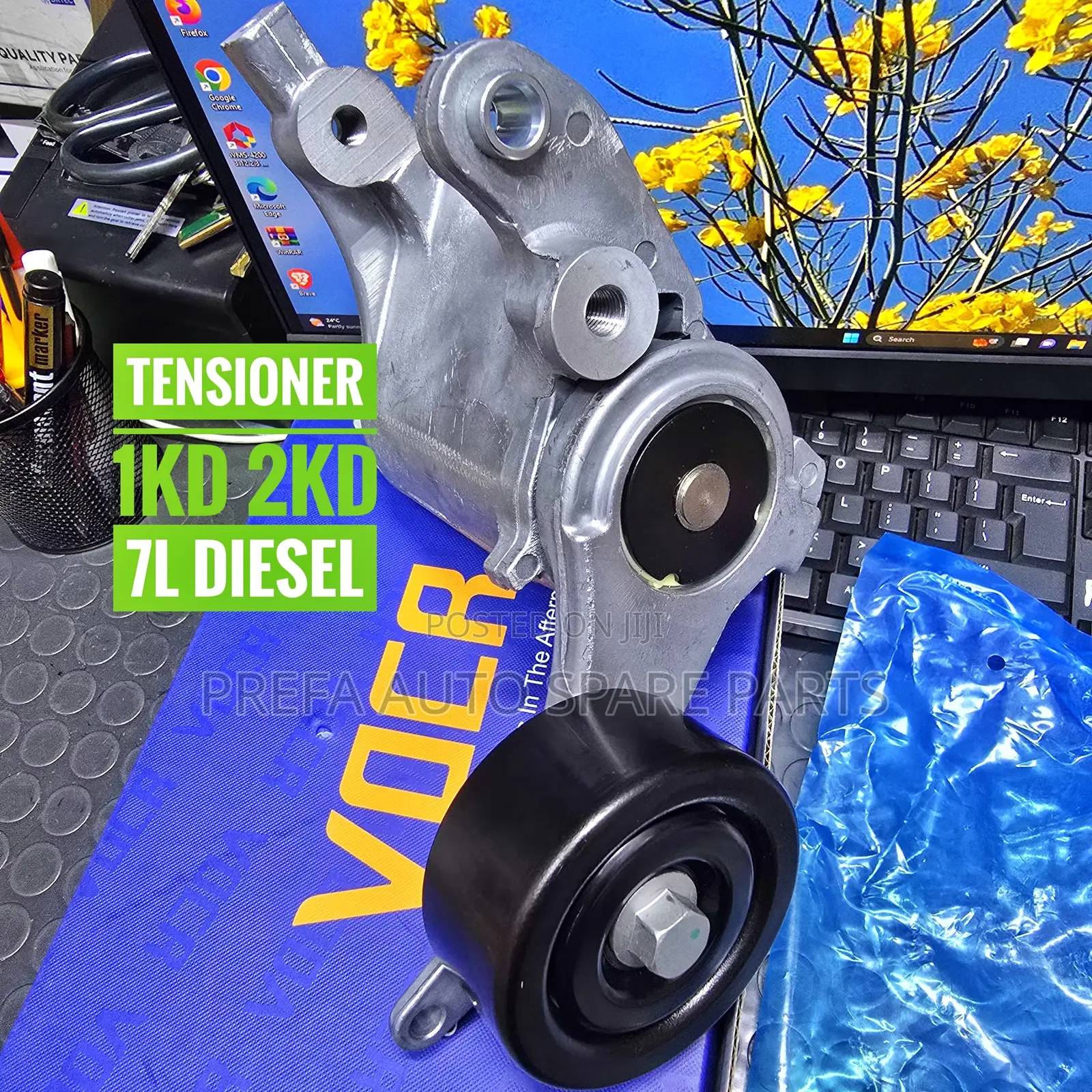 Tensioner 1kd 2kd. 7l Hiace and Vigo