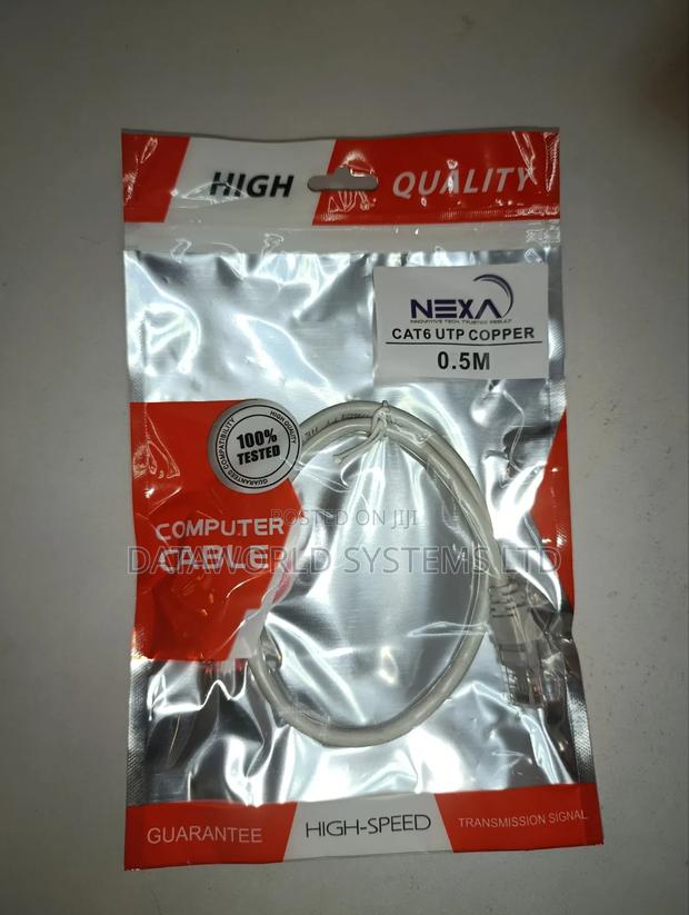 Nexa Cat Utp Copper Computer Cable 0.5m