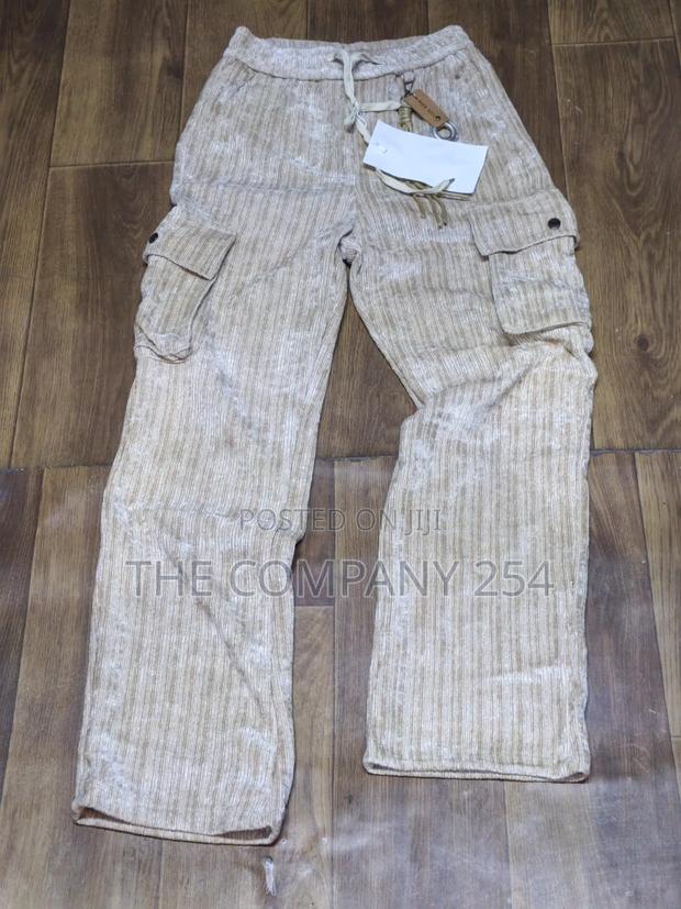 Quality Casual Unisex Cargo Side Pocket Baggy Sweatpants