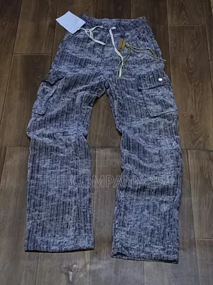Quality Casual Unisex Cargo Side Pocket Baggy Sweatpants