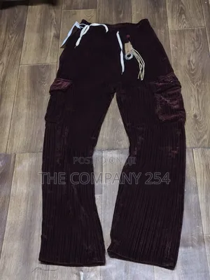 Quality Casual Unisex Cargo Side Pocket Baggy Sweatpants