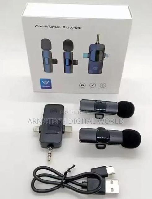  Wireless Microphone Lapel Mini Portable Lavaliere Mic