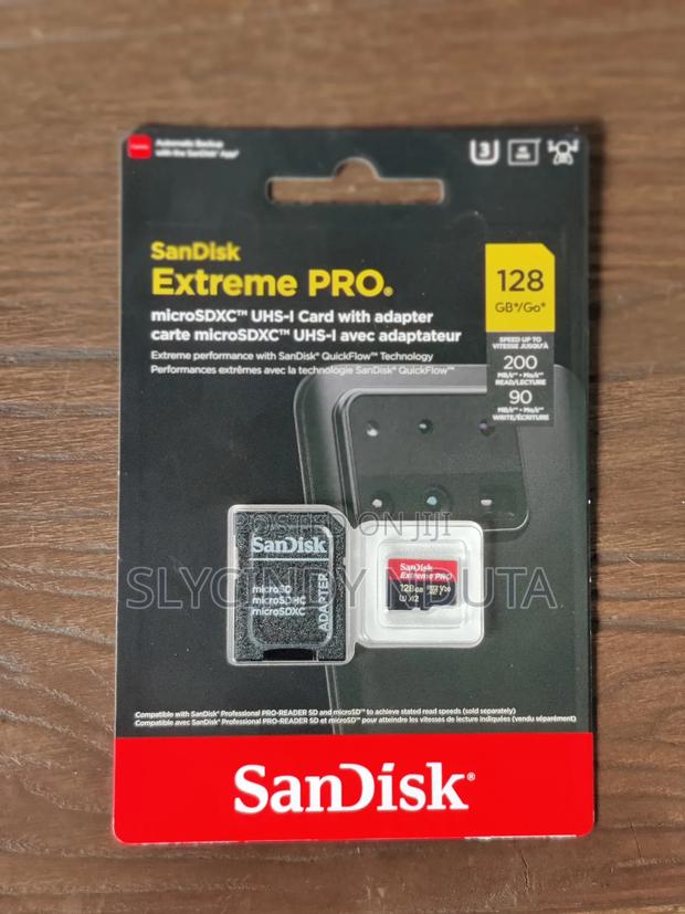 Sandisk Extreme Pro 128gb - main view