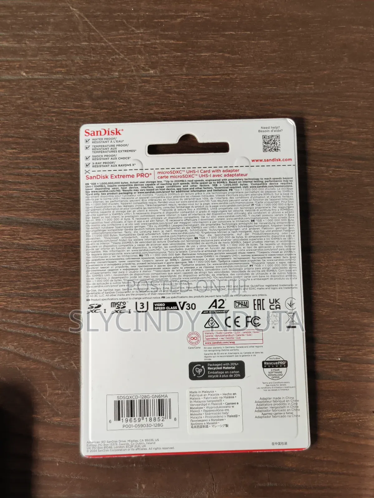 Sandisk Extreme Pro 128gb
