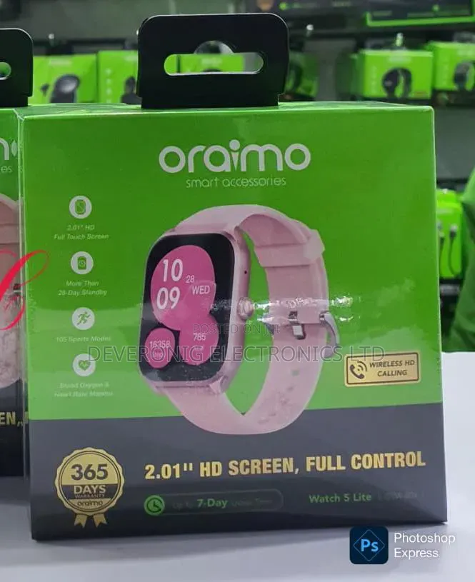 ;*
Oraimo Watch 5 Lite Osw-804