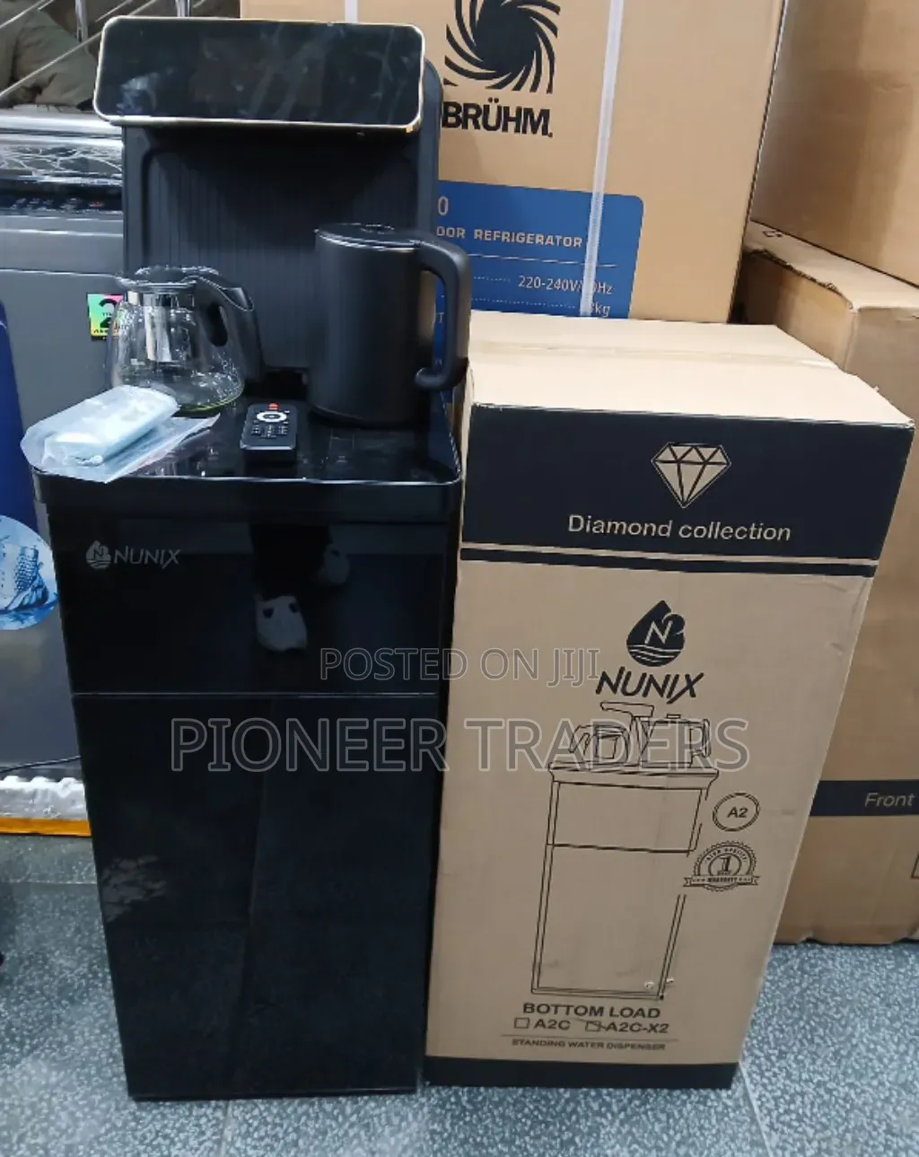 Nunix A2c-X2 Dispenser With Bluetooth and Fm