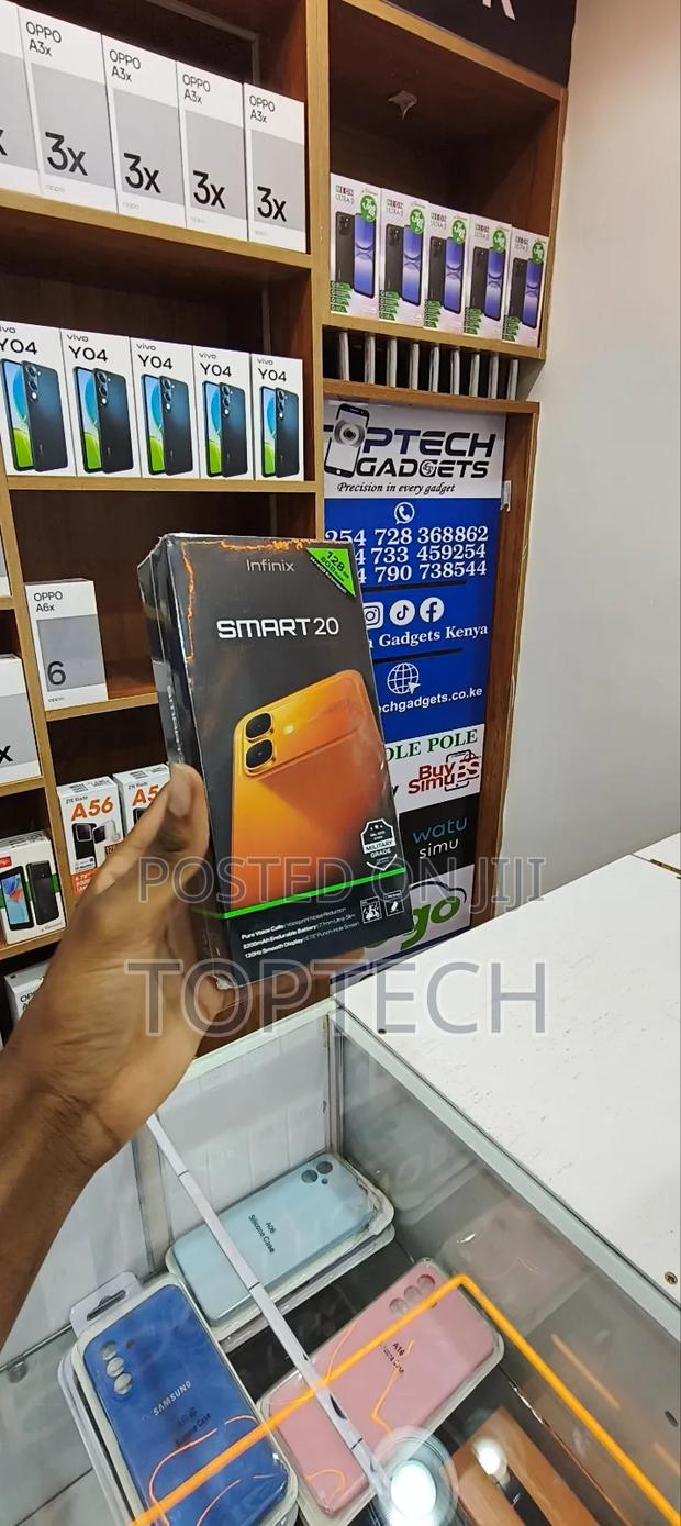New Infinix Smart 20 128 GB Orange - thumbnail 2