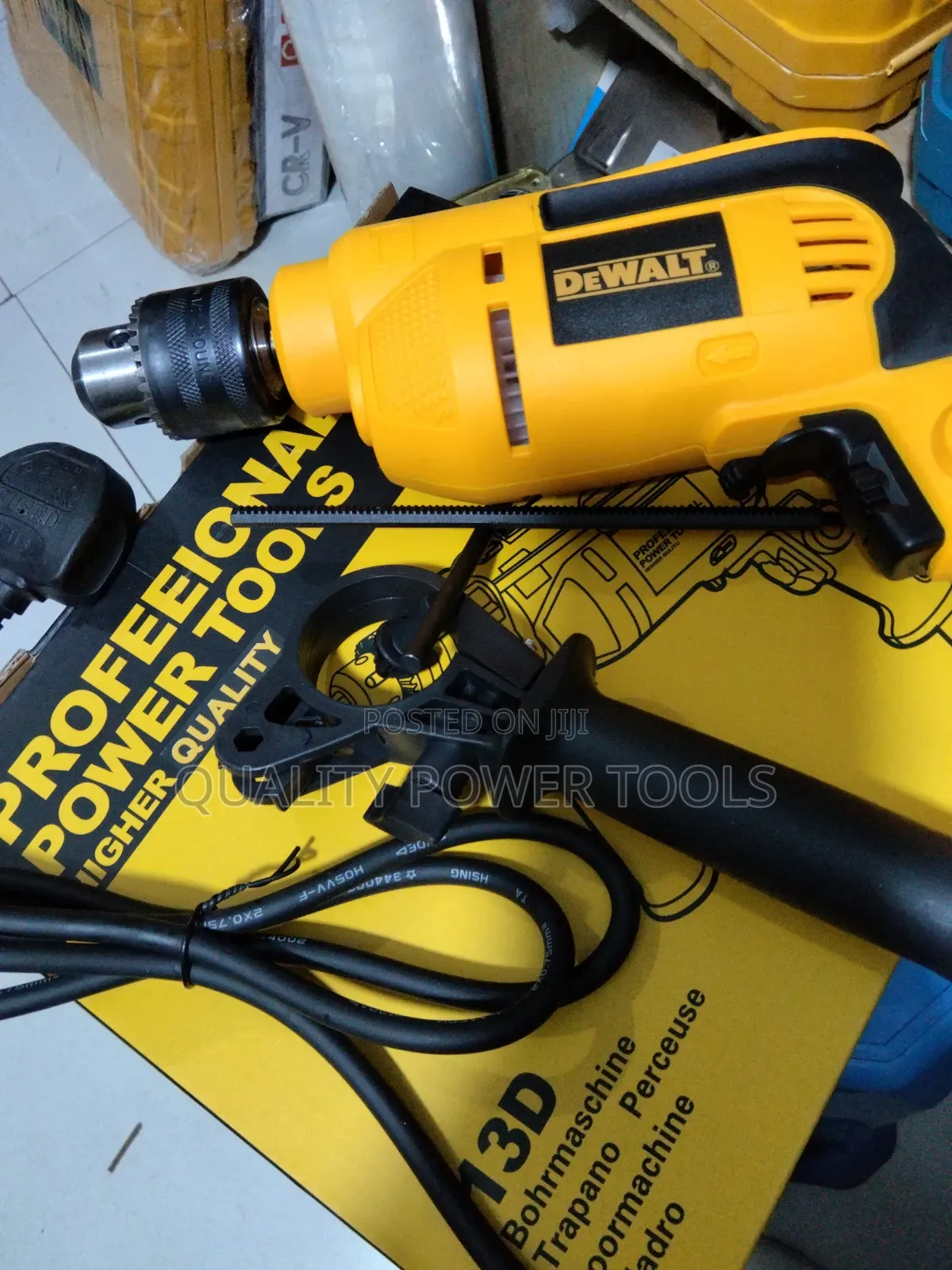 Dewalt Heavy Duty Corded Electric Drill 