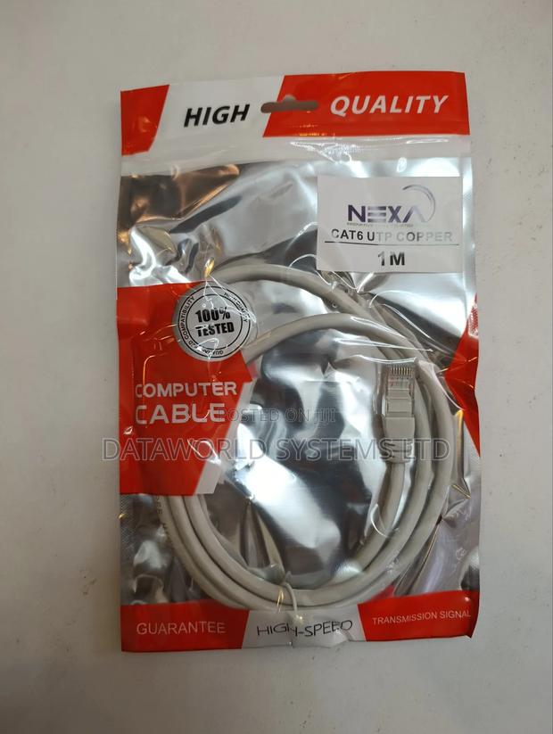 Nexa Cat 6 Utp Copper Computer Cable 1m