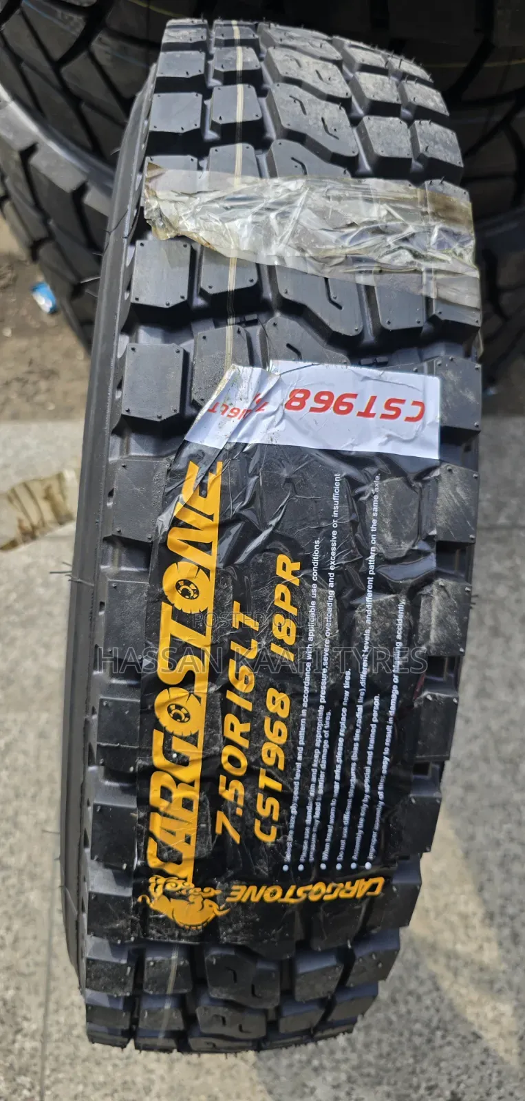 750r16 Carcostone Tyre 18pr Big
