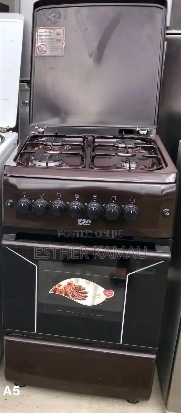 Von Hotpoint 4 Burner Gas Cooker - thumbnail 2