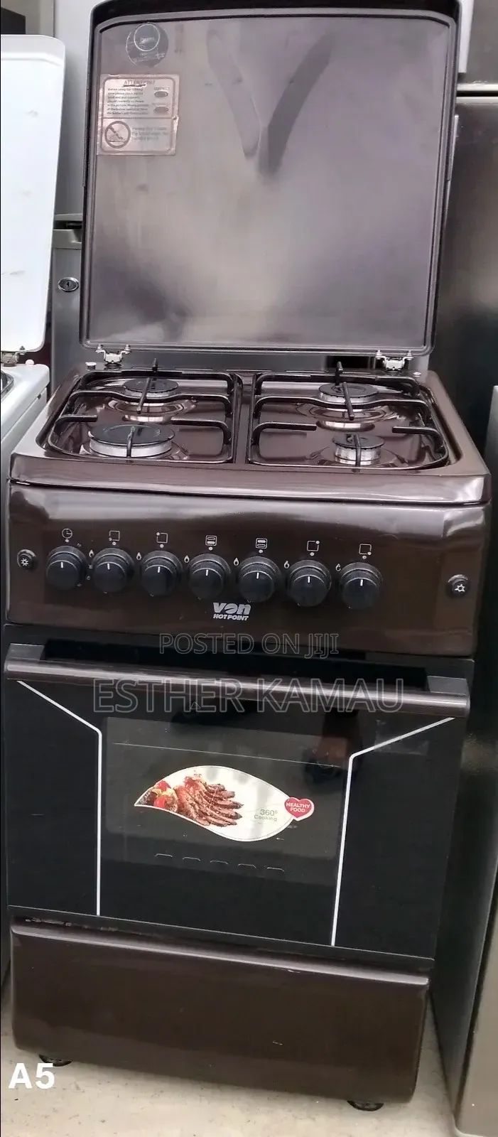 Von Hotpoint 4 Burner Gas Cooker