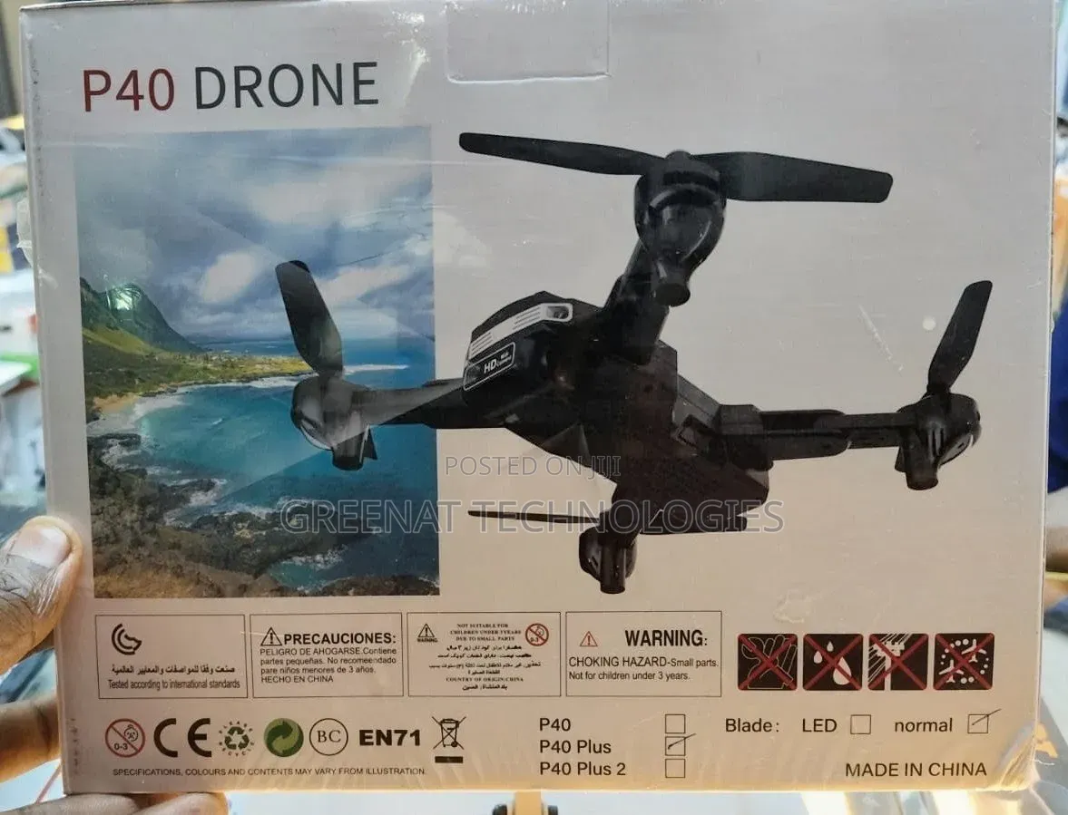 Pihot P40 Plus Drone With Two Cameras