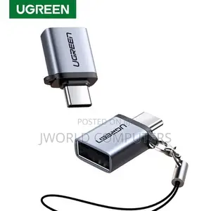 Ugreen Usb-C Male to Usb-a 3.0 Female Adapter With Lanyard