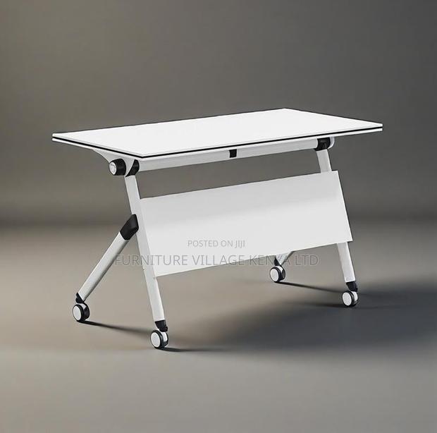 Flip Top Mobile Meeting Table - thumbnail 2