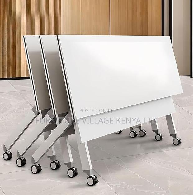 Flip Top Mobile Meeting Table - thumbnail 3
