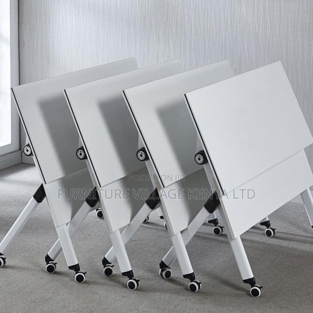 Flip Top Mobile Meeting Table - thumbnail 7