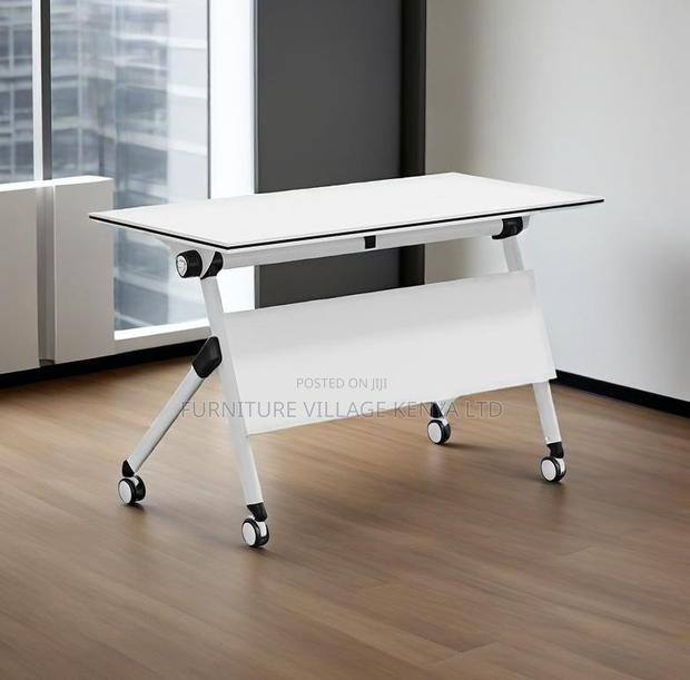 Flip Top Mobile Meeting Table - thumbnail 5