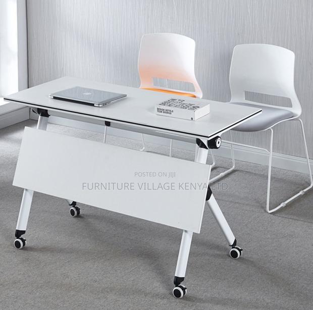 Flip Top Mobile Meeting Table - thumbnail 6