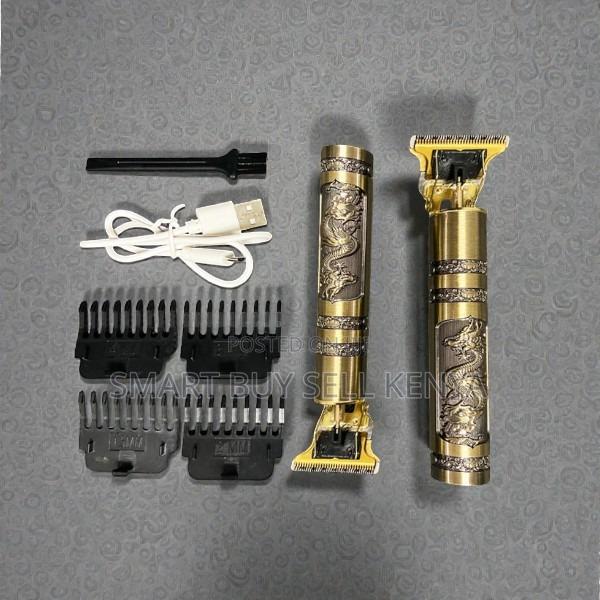 Portable Pro Vintage T9 Rechargeable Cordless Hair Clipper Shaver