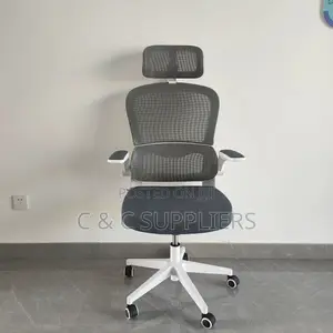 White Swivel Ergonomic Computer Chair