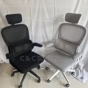 White Swivel Ergonomic Computer Chair