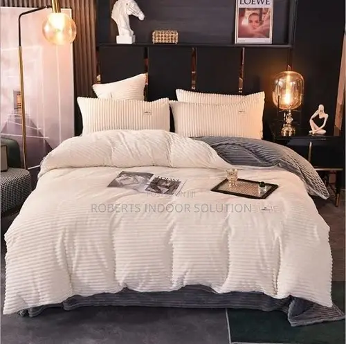 Classic White Velvet Fluffy Comforter