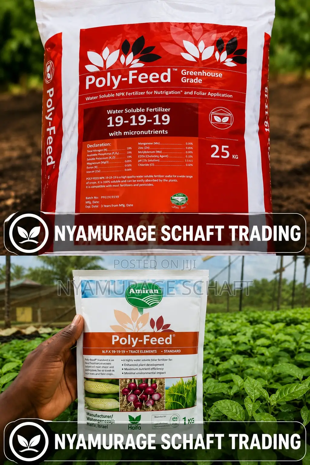 Polyfeed Fertilizer 19-19-19+Te 25kg