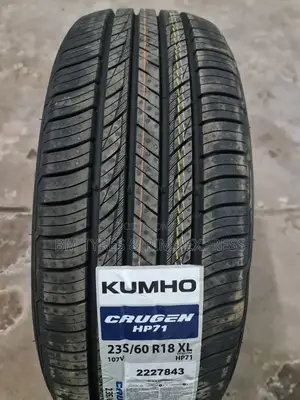 235 /60 R18 Khumo Tires (Highway Terrein) Korea.