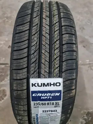 235 /60 R18 Khumo Tires (Highway Terrein) Korea.