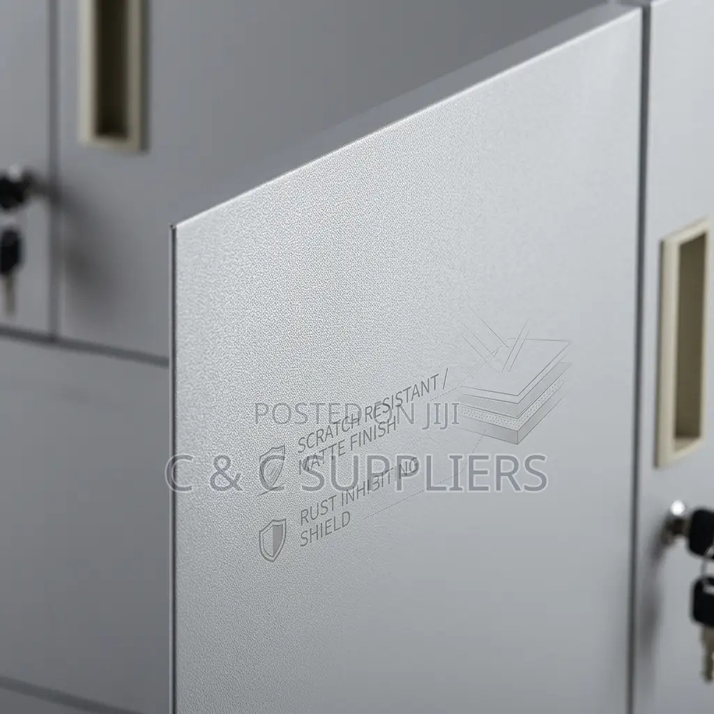 Office Steel File Cabinet With a Safe