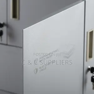 Office Steel File Cabinet With a Safe