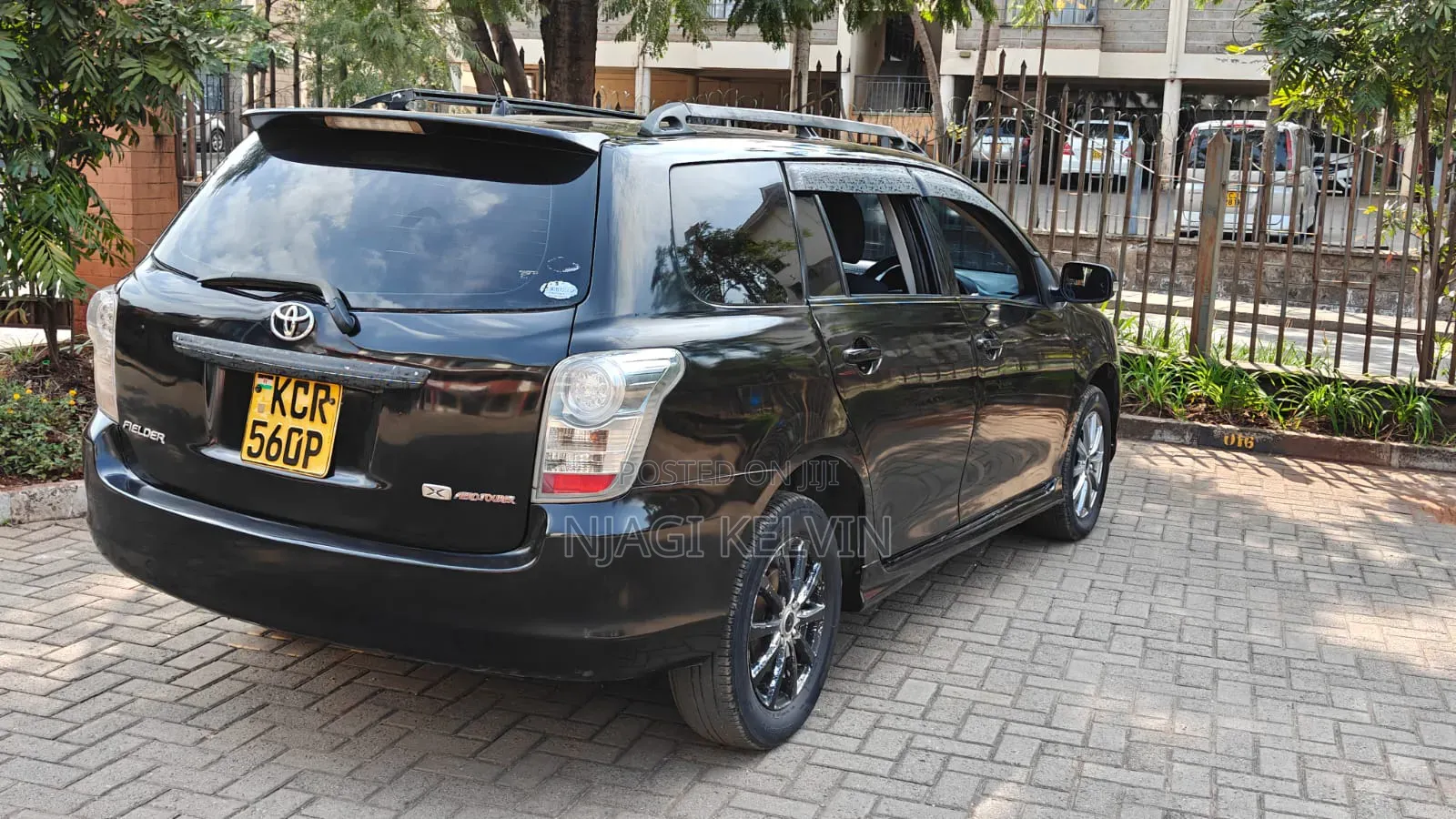 Toyota Corolla Fielder 2012 Black