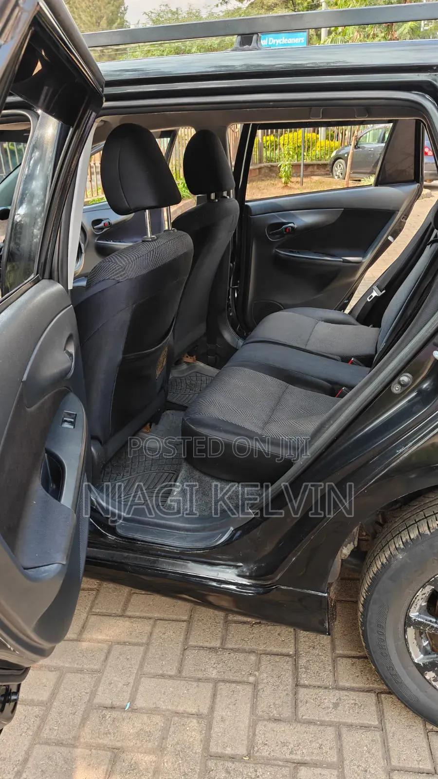 Toyota Corolla Fielder 2012 Black