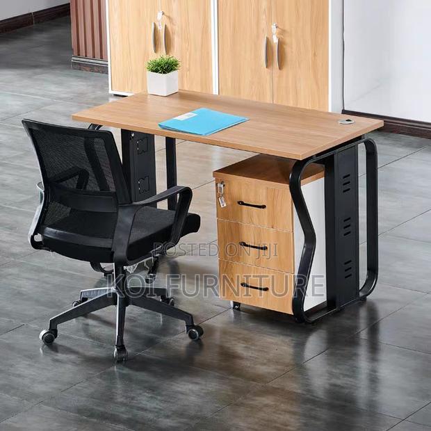 Office Desk; Home Office Comouter Set Up Desk - thumbnail 4