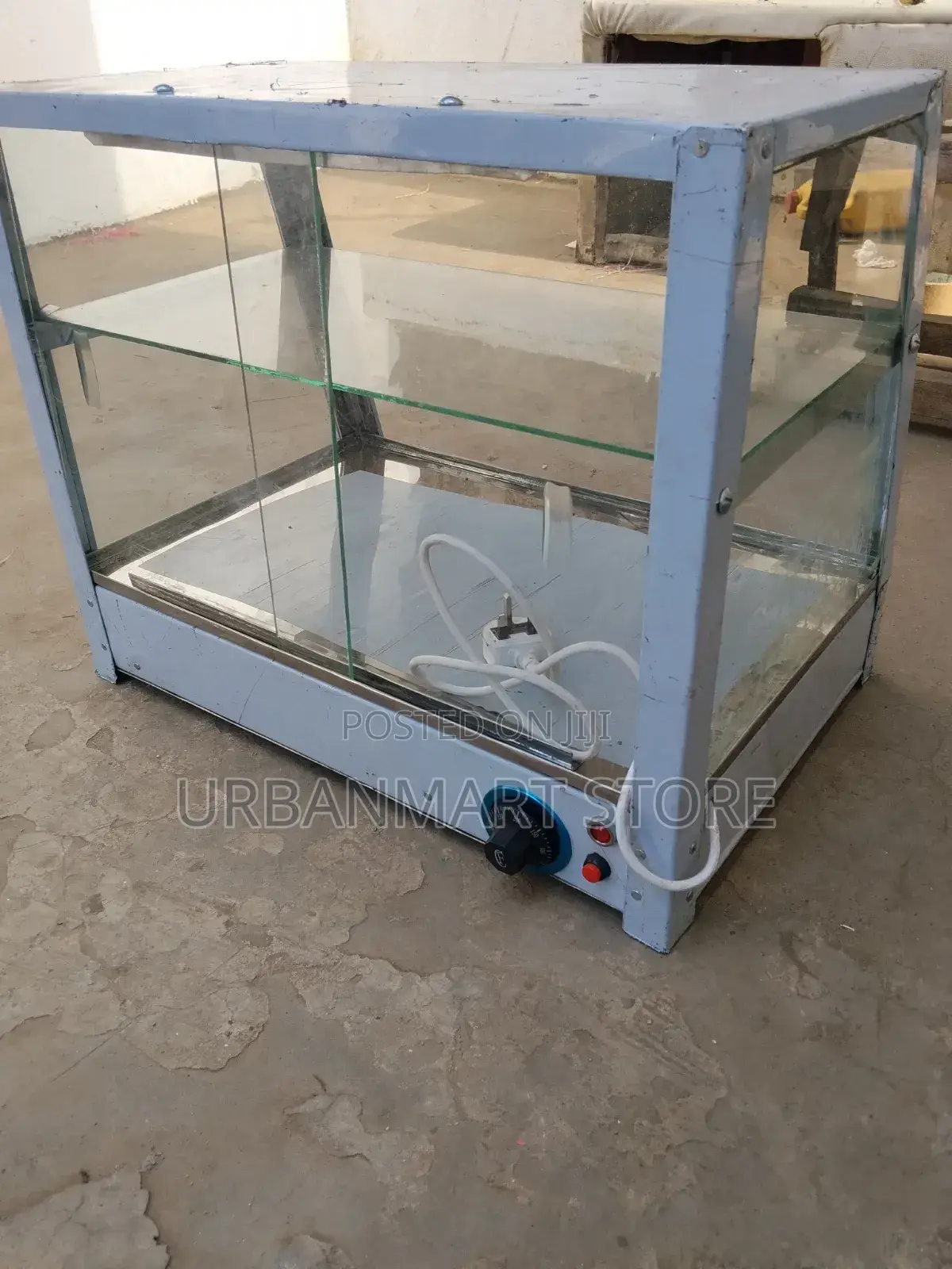 Commercial Chips Warmer Display Cabinet