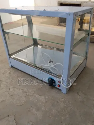 Commercial Chips Warmer Display Cabinet