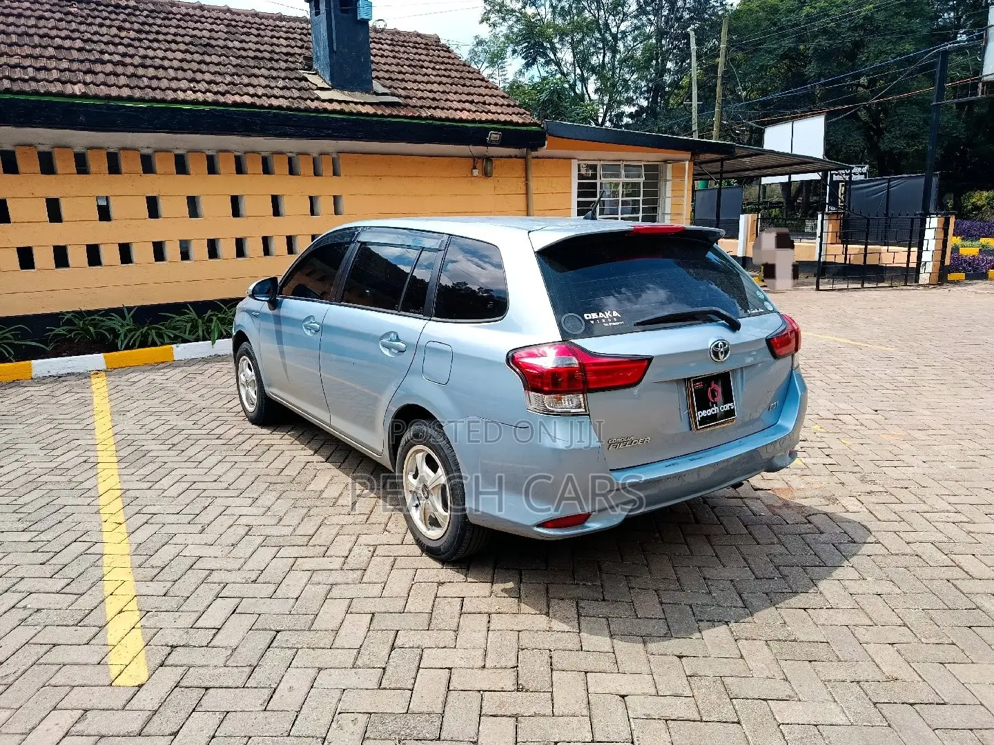 Toyota Corolla Fielder 2017 Blue