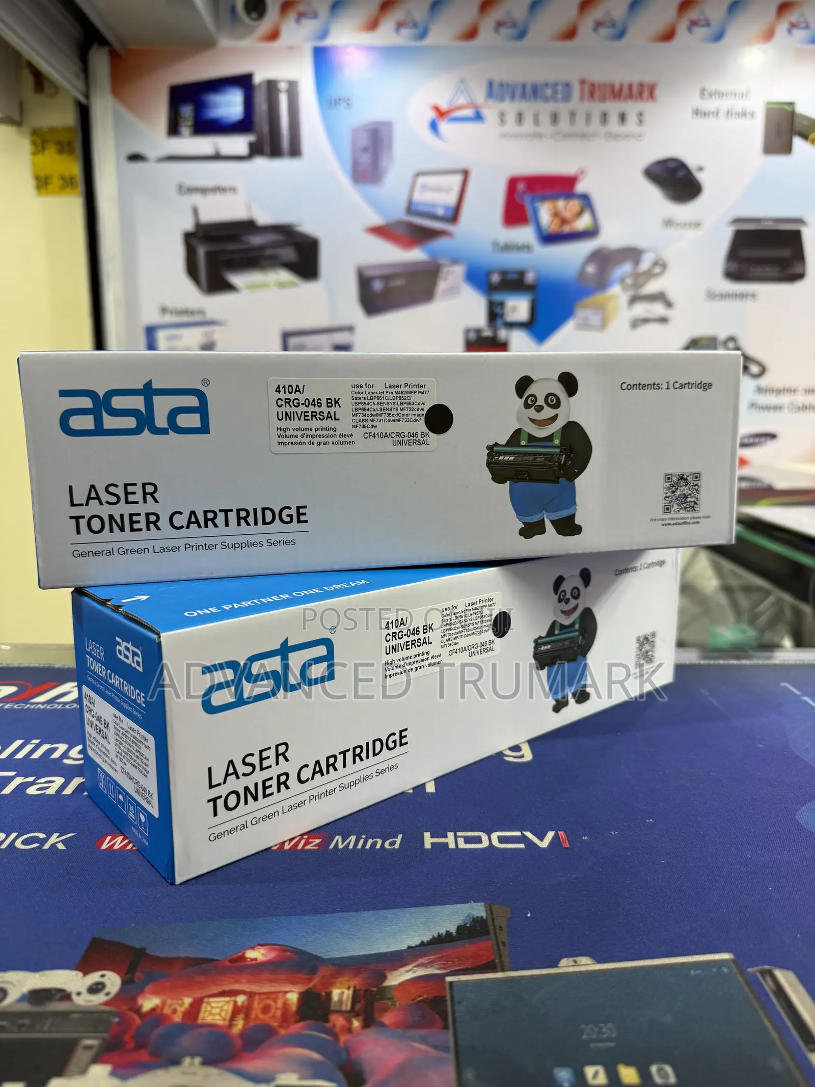 410a Asta Toner Cartridge(Black)