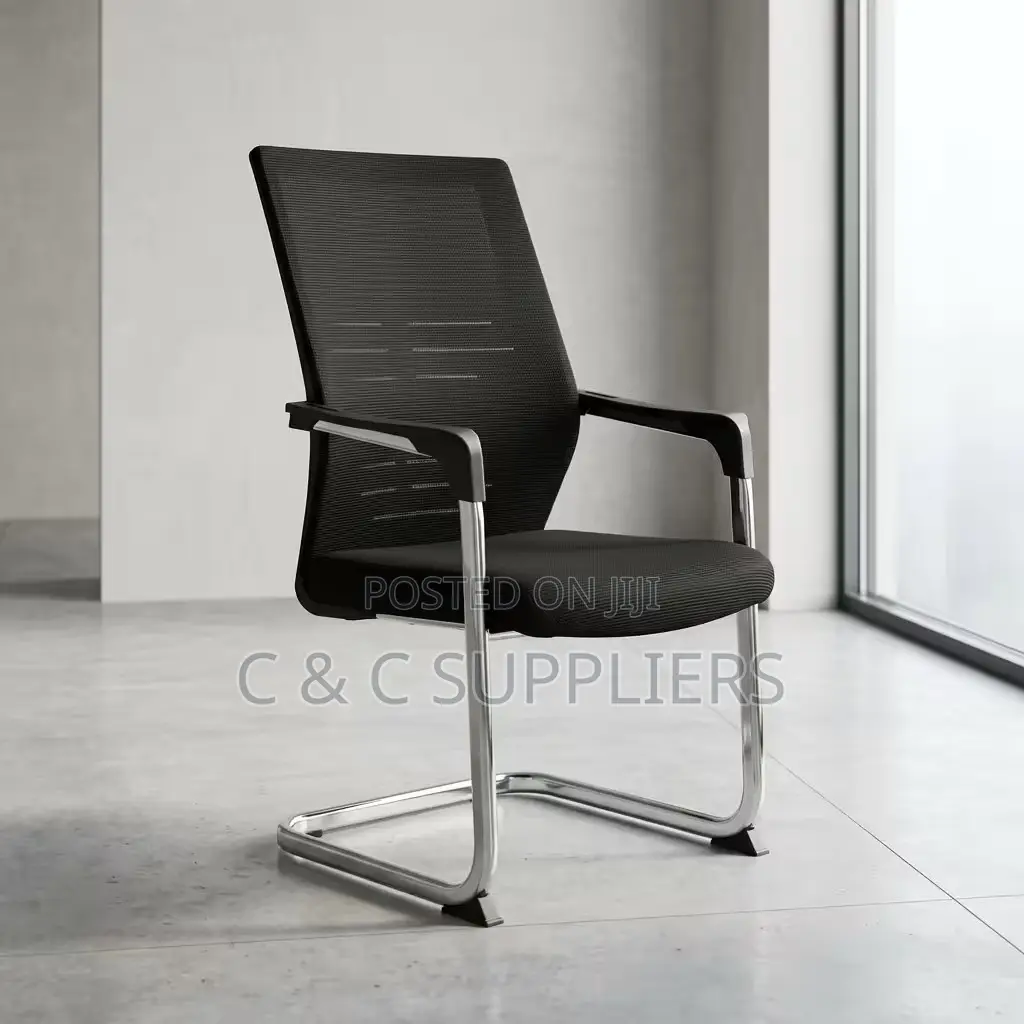 Office Mesh Non Swivel Guest Chair