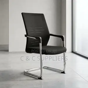 Office Mesh Non Swivel Guest Chair