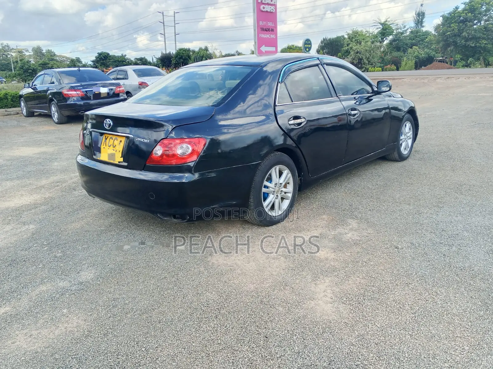 Toyota Mark X 2008 Black