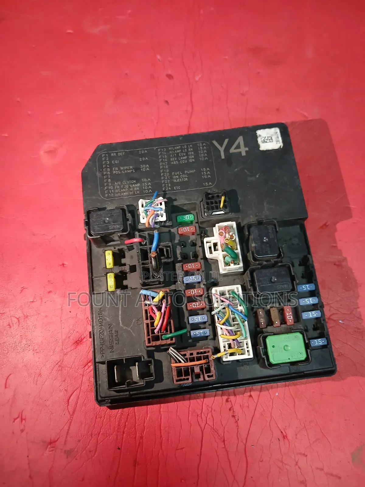 Fuse Box Nissan Grand Livina