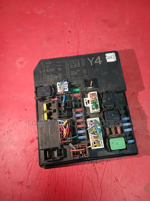 Fuse Box Nissan Grand Livina