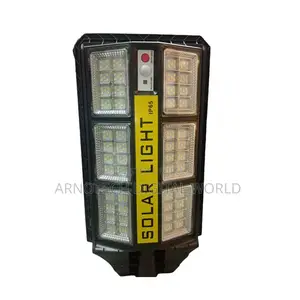 200w Jsot Solar-Powered Ledstreet Lamp With Remote and Mounting Arm