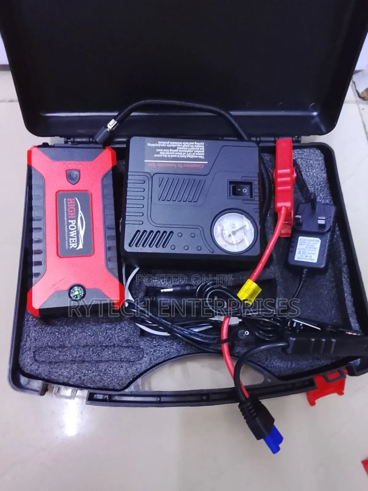 Car Jumstarter Kit With Compressor/Jumstarter