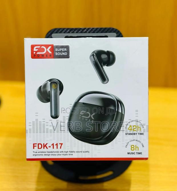 FDK Earpods High Quality Black and White Available