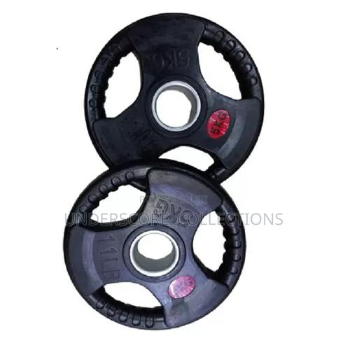 5kg Rubber Coated Weight Plates